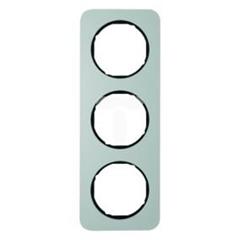 Ramka 3-krotna Berker R.1 alu/czarny 10132184