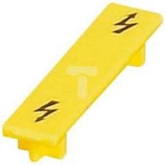 Oznacznik do złączek żółta do 4mm2 do zacisków śrubowych NSYTRACS4 /10szt/