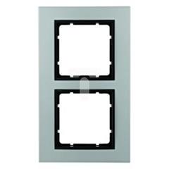 Ramka 2-krotna  Berker B.7 alu/antracyt   10126904