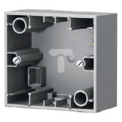 K.5 Puszka natynkowa pojedyncza stal szlachetna lakierowana 10417004