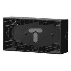 K.1 Puszka natynkowa 2-krotna pozioma antracyt mat lakierowana 10527006