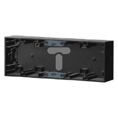 K.1 Puszka natynkowa 3-krotna pozioma antracyt mat lakierowana10537006