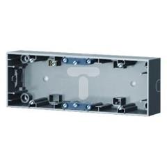 K.5 Puszka natynkowa 3-krotna pozioma stal szlachetna lakierowana 10537004