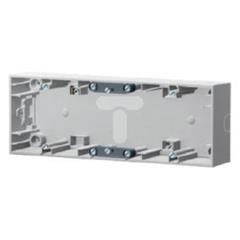 K.1 Puszka natynkowa 3-krotna pozioma śnieżnobiała 10537009