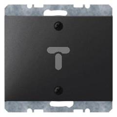 K.1 Zaślepka z elementem centralnym montowanym na śruby antracyt mat lakierowana 10457106