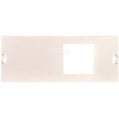 Płyta czołowa 1x3P 4M biała 03643