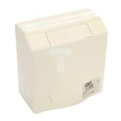 Gniazdo tablicowe 10/16A 2P+Z 230V szare IP44 DESIGN 843108v