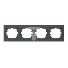 DOMO Ramka poczwórna pozioma Grafit 011490041 24942