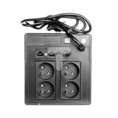 UPS POWERWALKER LINE-INTERACTIVE 1000VA 4x230V PL, czysta sinusoida RJ11/45 IN/OUT, USB, LCD VI 1000 PSW/FR