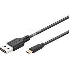 Przewód dwustronny TWIN+ USB - microUSB 1m 96495