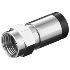 Wtyk antenowy TV/SAT F Kompression 7mm 12269