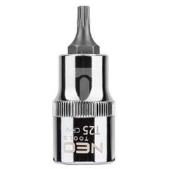 Końcówka Torx na nasadce 1/2cala T25 x 55 mm 08-751