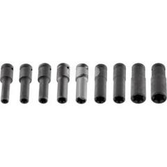 Nasadki udarowe 1/2cala E10-E24 zestaw 9 elementów CrMo 12-110