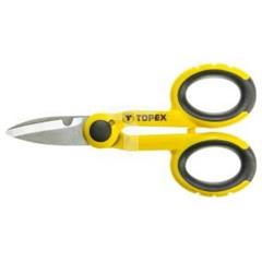 Nożyce 140 mm uchwyt gumowany antypoślizgowy stal nierdzewna 32D413