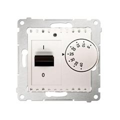 Simon 54 Regulator temperatury 16A 5-40°C IP20 kremowy DRT10W.02/41 WMDR-02xxxx-041