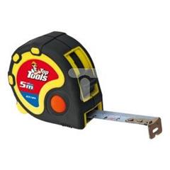 Miara zwijana stalowa 5 m x 19 mm 3 blokady zwijania taśmy 27C124