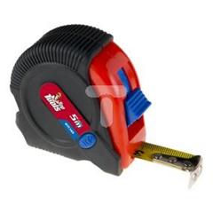 Miara zwijana stalowa 5 m x 19 mm magnes, 3 blokady zwijania taśmy 27C145