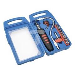 Końcówki wkrętakowe i nasadki z uchwytem zestaw 22 elementów 39D185