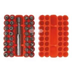 Końcówki wkrętakowe z uchwytem zestaw 33 elementów 39D355