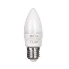 Żarówka LED C30 14 LED SMD 2835 ciepły biały E27 6W AC 220-240V 160st. LD-SMGC30C-60