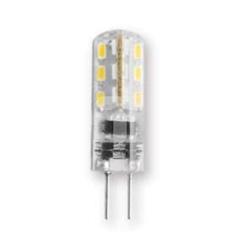Żarówka LED 24 LED SMD 3014 SILIKON ciepły biały G4 2W 360st. 12V DC LD-G4SI15-32