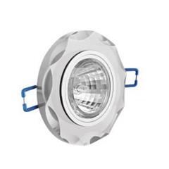 Oprawa punktowa BRILLANTE szkło biały kryształ okrągła OP-OPROKR-10