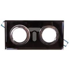 Oprawa punktowa BRILLANTE DUO szkło czarny kryształ OP-DUOKWT-21