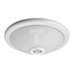 Plafoniera VIZELA z czujnikiem ruchu KORPUS biały klosz szklany półprzeźroczysty 230V AC max. 2x40W OS-PLCRKZ-00
