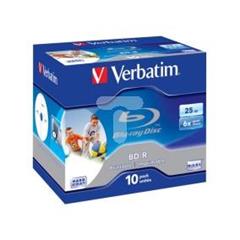 Płyta Blu-Ray BD-R VERBATIM 25GB x6 PRINTABLE /10szt./