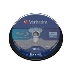 Płyta Blu-Ray BD-R VERBATIM 25GB x6 /CAKE 10szt./