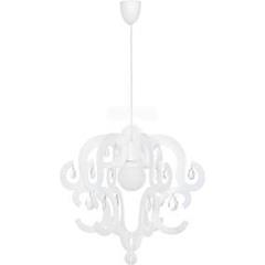 Oprawa zwieszana 1x60W E27 230V IP20 KATERINA biała I 5208