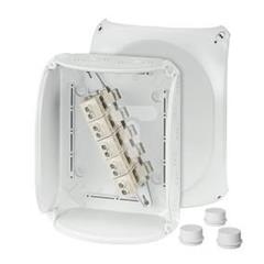 Puszka odgałęźna 255x205x112 5x25mm2 CU IP66 szara DK 2525 GZ 62000162