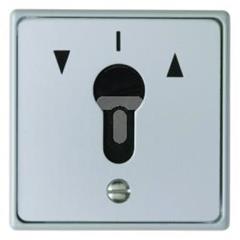 Łącznik żaluzjowy na klucz p/t do wkładki patentowej alu IP44 4449