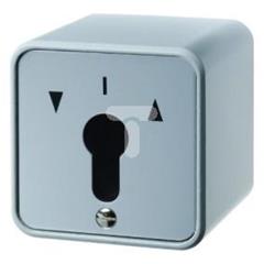 Łącznik żaluzjowy na klucz n/t do wkładki patentowej alu IP44 4462