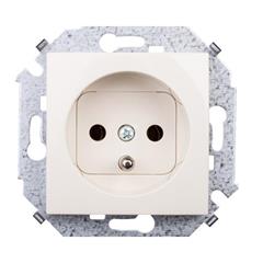 Simon 15 Gniazdo pojedyncze z/u 16A IP20 beżowe 1591408-031 WS15-1591408-031