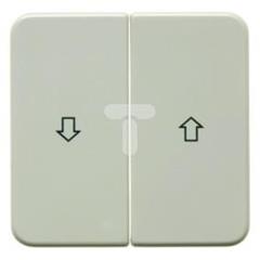 Klawisze z nadrukiem symbolu strzałka kremowy podtynkowe IP44 155222