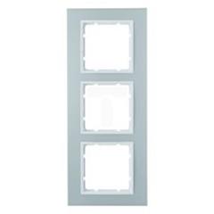 Ramka 3-krotna Berker B.7 alu/biały   10136914