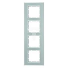 Ramka 4-krotna Berker B.7 alu/biały   10146914