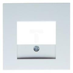 Element centralny do gniazda TAE i głośnikowego  śnieżnobiały, połysk  S.1/B.3/B.7 Glas     10338919