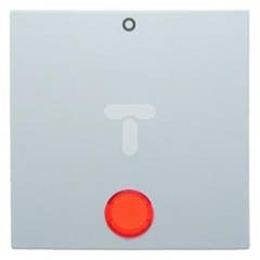 Klawisz z czerwoną soczewką z nadrukiem 0 śnieżnobiały S.1/B.1/B.3/B.7 Glas 16241909