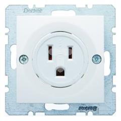 Gniazdo z uziemieniem USA/CANADa NEMA 5-15 R śnieżnobiały połysk  S.1 41668989