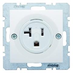 Gniazdo z uziemieniem USA/CANADA NEMA 5-15 R śnieżnobiały połysk S.1 41688989