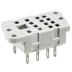 Gniazdo wtykowe do przekaźnika R2 do lutowania G4/2 592057