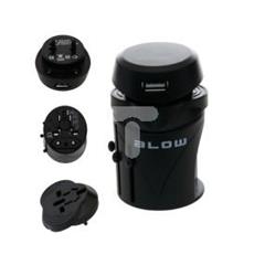 Adapter podróżny - uniwersalny /EUROPE/STU01 +USB 72-301#
