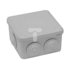 Puszka natynkowa LIGHT 108x108x64 bez dławnic 7xM25 IP66/67 EX-088