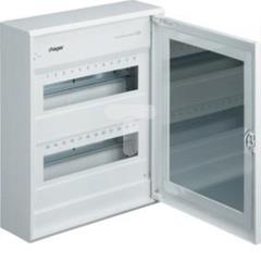 Skrzynka rozdzielcza 24PLE z przeźroczystymi drzwiami kremowa G44049001