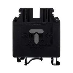 Złączka szynowa 1-torowa ZJU-50 czarna R34RR-07010000741