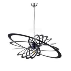 Oprawa wisząca PLANET 1xE27 60W czarna 1871104