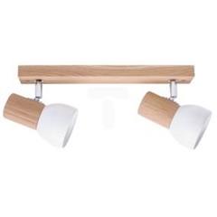 Oprawa sufitowa SVENDA 2xE27 60W dąb olejny 2224274
