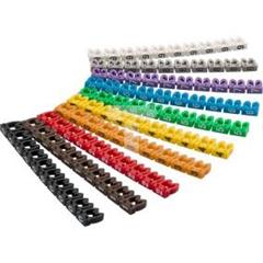 Oznacznik przewodów cyfry /0-9/ 2,5-4,0mm /100szt./ 72514